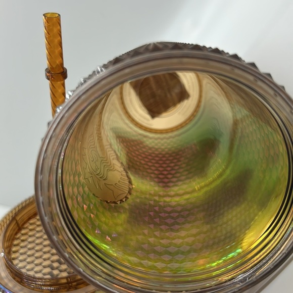 Starbucks 2021 Limited Edition 50 Years Copper Gold Studded 16 oz. Tumbler Cup - Picture 6 of 6